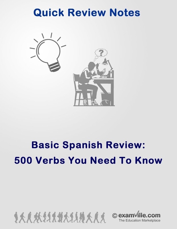 500 Spanish Verbs You Need To Know