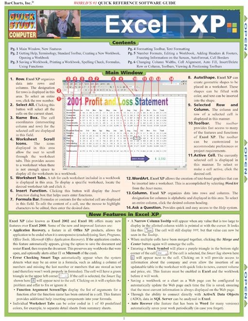 Excel Xp