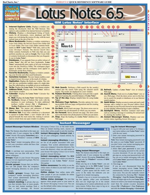 Lotus Notes 6.5