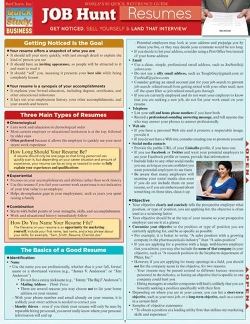 Job Hunt: Resumes