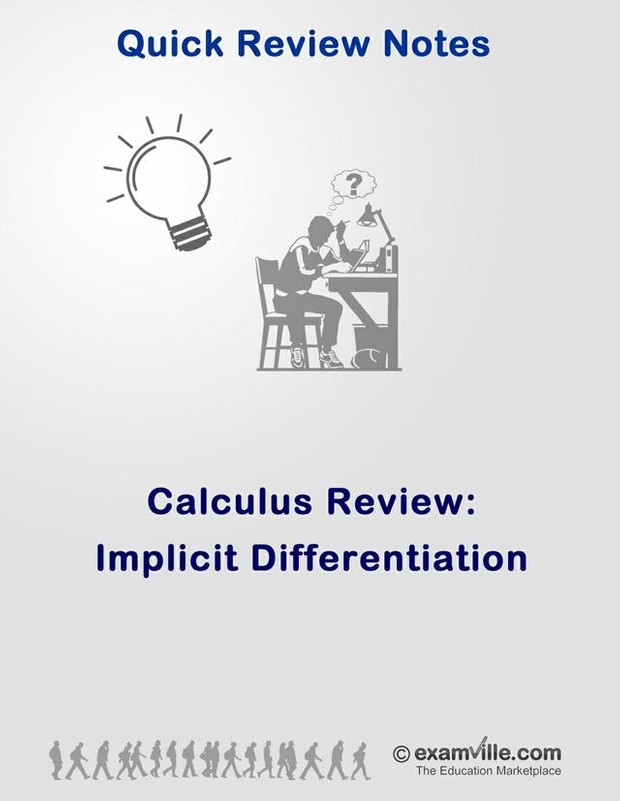 Calculus Review - Implicit Differentiation