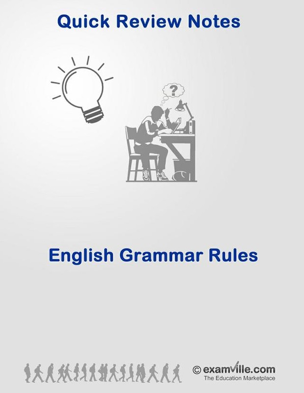 English Grammar Rules (Quick Review)