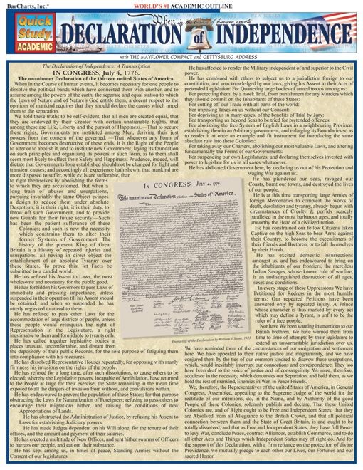 Declaration Of Independence
