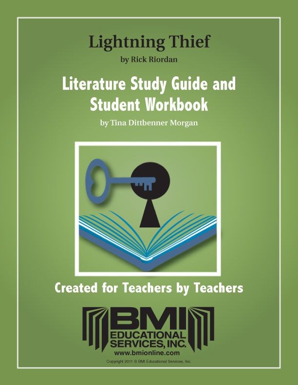 The Lightning Thief: Study Guide and Student Workbook