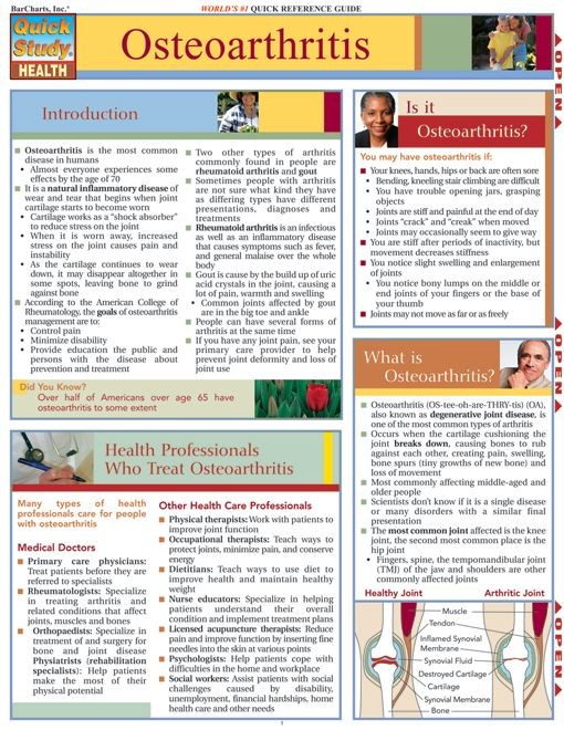 Osteoarthritis