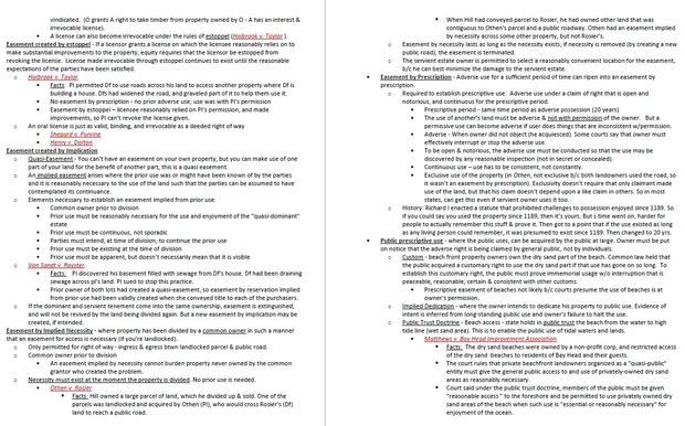 Property Outline (Quick Review Law School Course Outline)