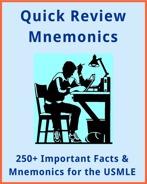 250+ Important Facts and Mnemonics for the USMLE