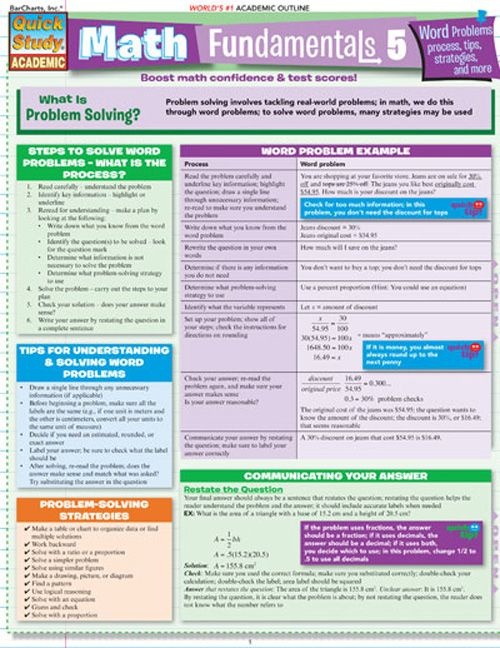 Math Fundamentals 5: Word Problems