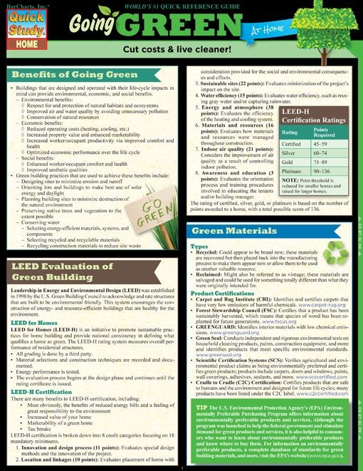 Going Green