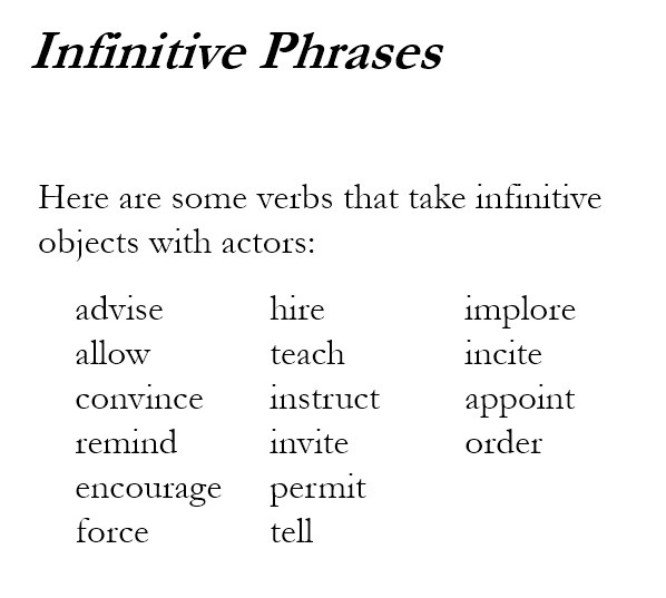 Quick Review Verbals - Grammar Presentation & Handout