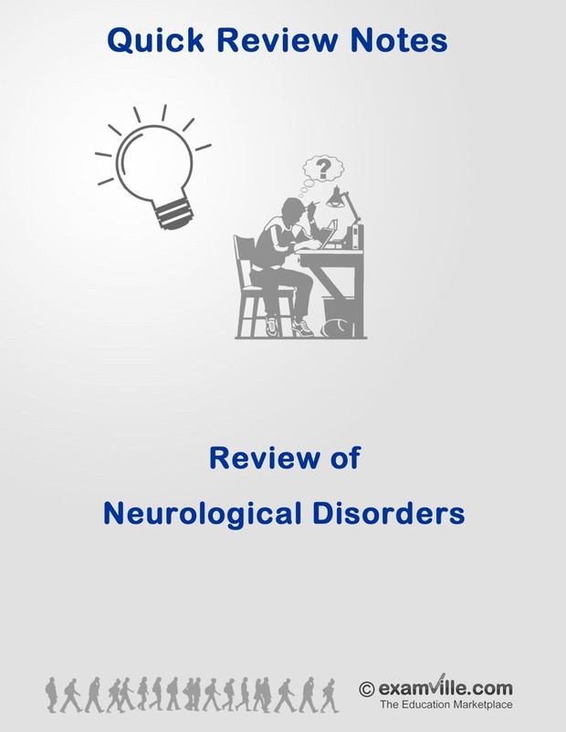Quick Review of Neurological Disorders in Humans