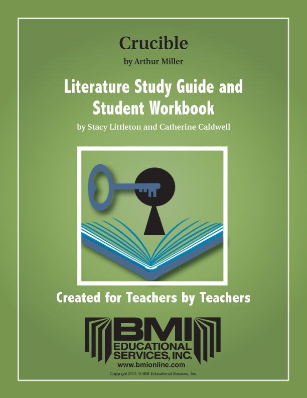 The Crucible: Study Guide and Student Workbook (Enhanced ebook)