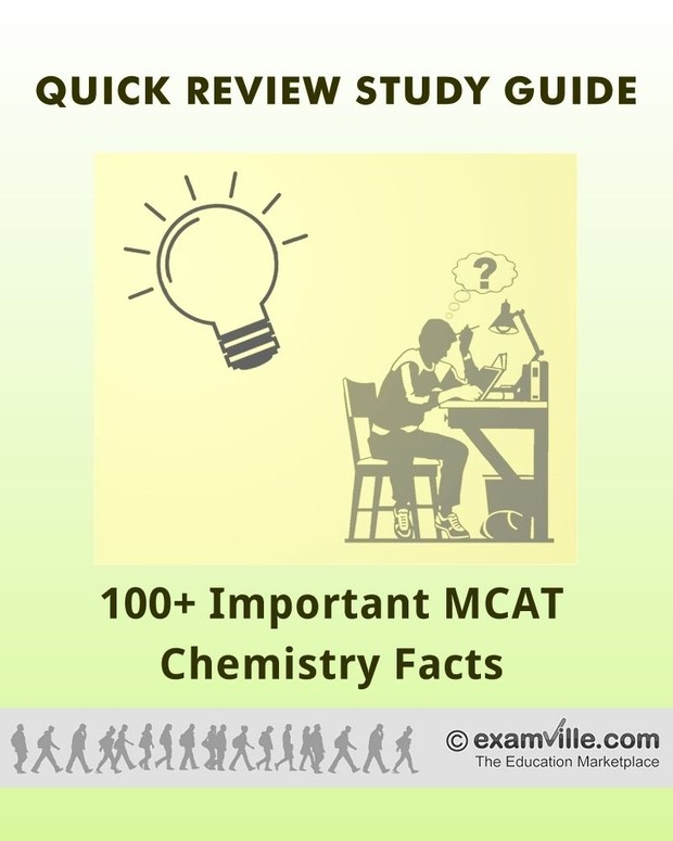 100+ Important MCAT Chemistry Facts