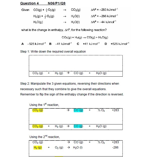 Challenging Calculation MCQs from Chemistry 9701