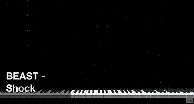 【미디 MIDI】 비스트 BEAST - Shock | MIDI makernect