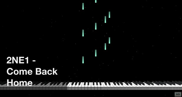 【미디 MIDI】 투애니원 2NE1 - Come Back Home | MIDI makernect