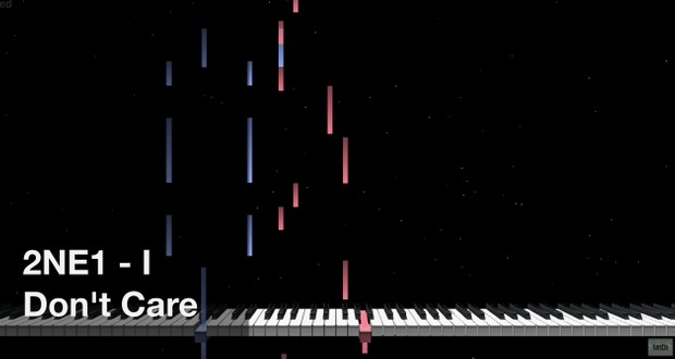 【미디 MIDI】 투애니원 2NE1 - I Don't Care | MIDI makernect