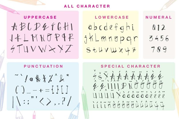 Free Font Little Day Typeface