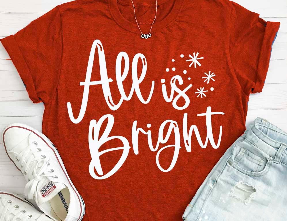 Download All Is Bright Svg New For 2020 Christmas Svg File C Shortsandlemons Com