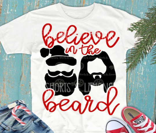 Download Believe In The Beard Svg Dxf Eps Png Jpg Pdf Shortsandlemons Com