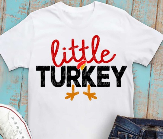 Little Turkey Svg Dxf Eps Png Jpg Pdf Shortsandlemons Com