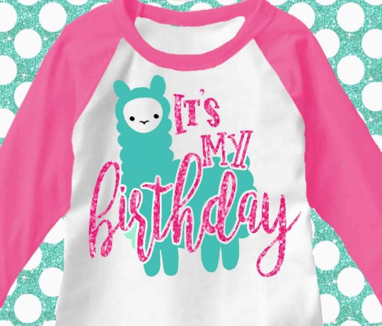 Download Llama Birthday Svg Dxf Eps Png Jpg Pdf Shortsandlemons Com