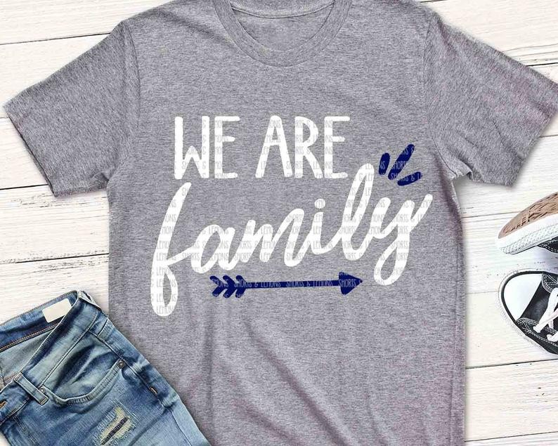 Download We Are Family W Arrow Svg Dxf Eps Png Jpg Pdf Shortsandlemons Com