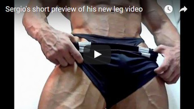 Insane leg posing