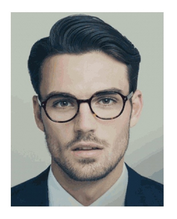 Transform your photo into cross stitch pattern.