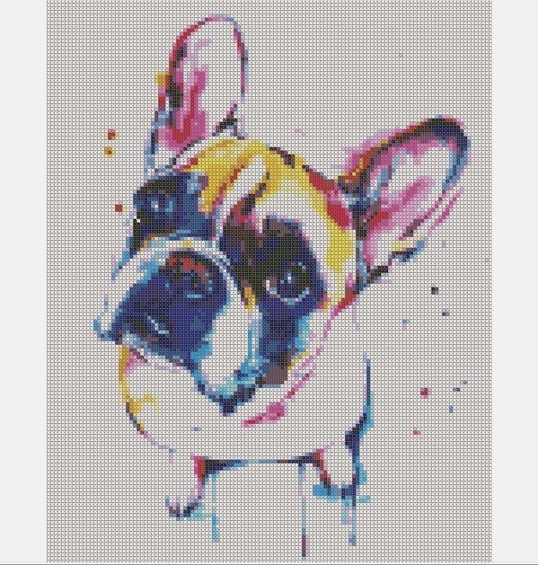 Cross Stitch PDF Dog