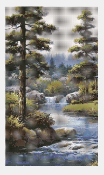 Cross Stitch PDF Landscape