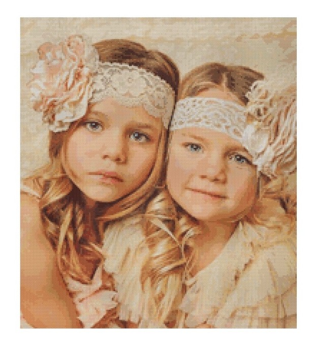 Transform your photo into cross stitch pattern.