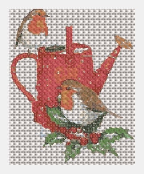 Cross Stitch PDF Bird