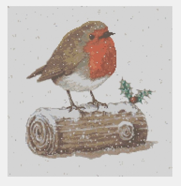 Cross Stitch PDF Bird