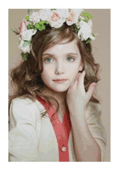 Transform your photo into cross stitch pattern