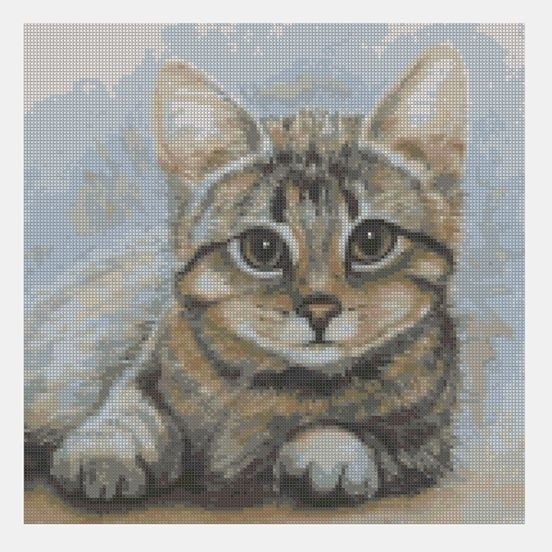 ross Stitch PDF Cat
