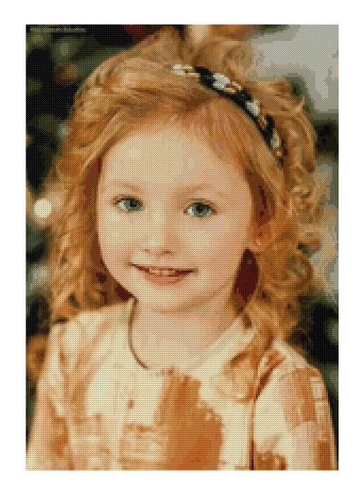 Transform your photo into cross stitch pattern.