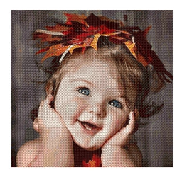 Transform your photo into cross stitch pattern