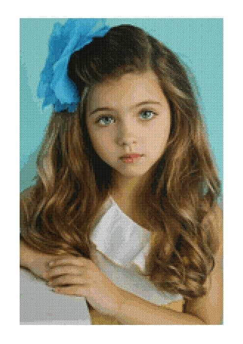 Transform your photo into cross stitch pattern.