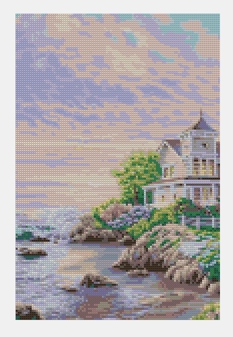 Cross Stitch PDF Landscape