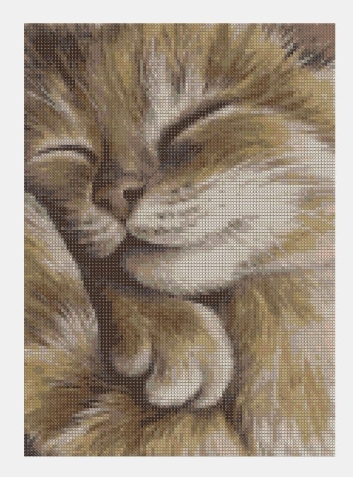 Cross Stitch PDF Cat