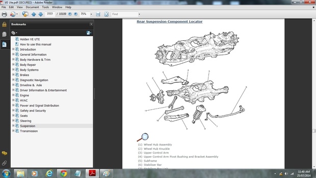 Holden VE Ute Omega/SS/SSV Workshop Manual