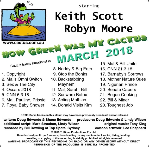 CACTUS - March 2018