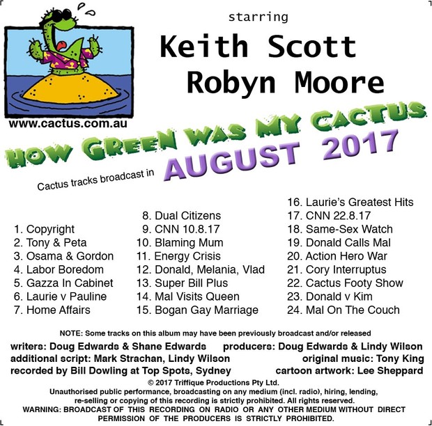CACTUS - August 2017