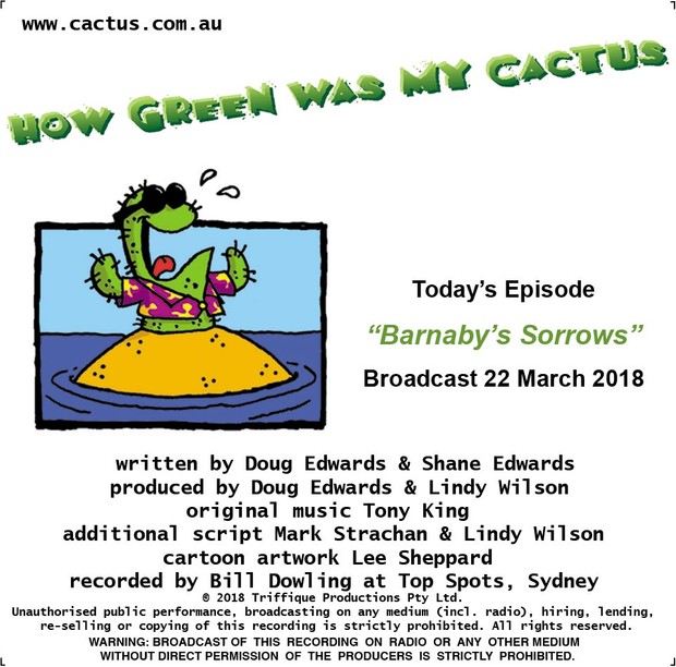 BARNABY'S SORROWS (22.3.18)