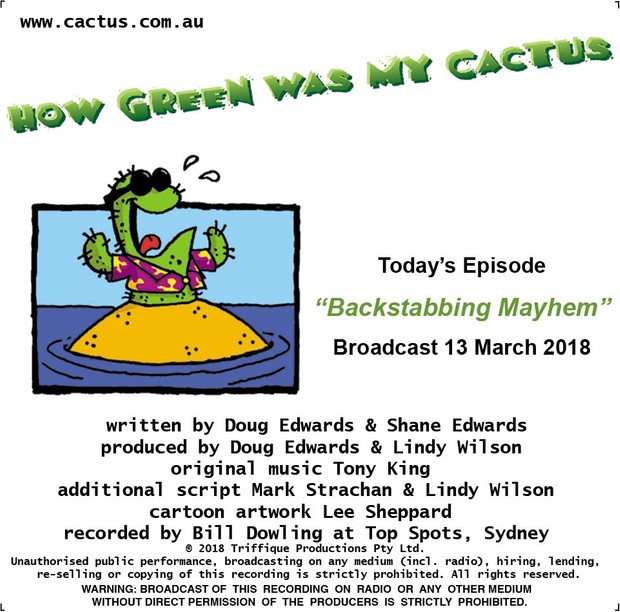 BACKSTABBING MAYHEM (13.3.18)