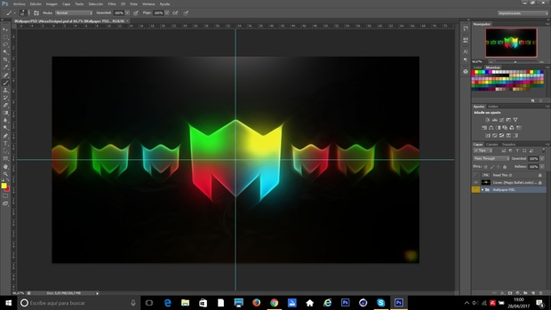 FREE WALLPAPER PSD (AlexxDesigns LOGO) (Project File)