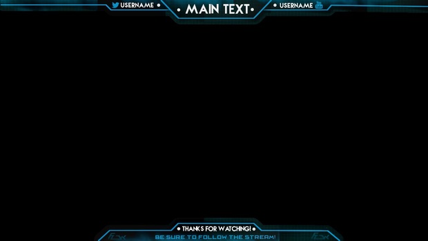 advanced blue digital stream