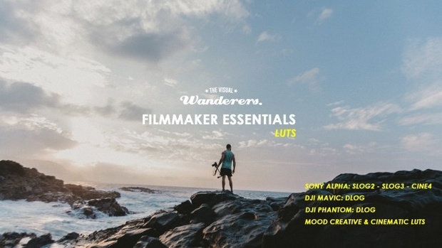 FIlmmaker Essentials LUTs (Sony's Cine4,Slog2,Slog3 - DJi's DLOG & more!