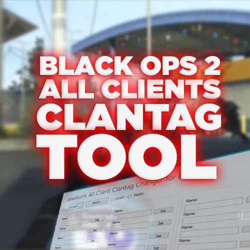 (PS3) Black Ops 2 - All Clients Clantag Changer!